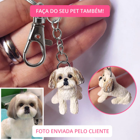 Chaveiro Seu Pet Personalizado