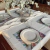 Mantel impermeable premium blanco tiza XL puntilla corazon