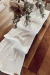 Camino de gasa de tusor off white - RIA DECO