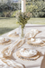 Mantel impermeable premium blanco tiza