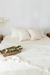 Manta / Pie de cama Moa Crudo - tienda online