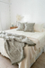 Manta / Pie de cama Moa Verde Musgo - tienda online