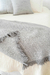 Manta / Pie de cama Moa gris - comprar online