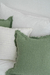Almohadon Clara verde - RIA DECO