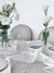 Camino de gasa arrugada off white - RIA DECO