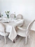 Mantel impermeable estandar crudo XL fleco grande
