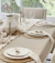 Mantel impermeable premium beige XL puntilla onda chica - comprar online