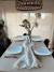 Mantel impermeable premium beige con puntilla ojitos en internet