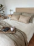 Pie de cama / Manta Clara visón - tienda online