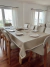 Mantel impermeable premium beige con puntilla onda chica - RIA DECO