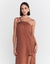 Vestido Gael - Marrom Queimado - comprar online