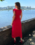 Vestido Blue by Giulliar Fontana - Vermelho - Hai Resortwear