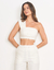 Cropped Tulipa by Giulliar Fontana - Off White