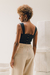 Cropped Flora - Preto - comprar online
