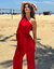 Blusa Giz by Giulliar Fontana - Vermelho - comprar online