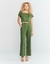 Cropped Lato - Verde Alfazema en internet
