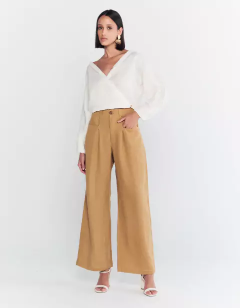 Calça New Lara - Caramelo Claro