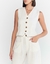 Colete Luísa - Off White - comprar online