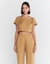 Cropped Lato - Caramelo Claro