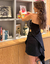 Saia Hibisco by Giulliar Fontana - Preto - comprar online