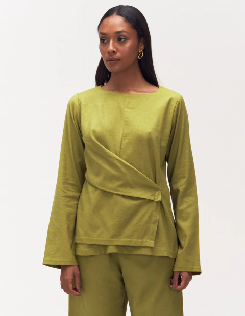 Blusa Lado - Verde Oliva