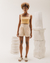 Short Lea - Bege