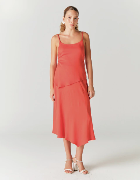 Saia Lorena - Laranja Pumpkin - comprar online