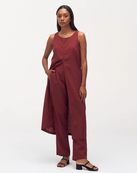 Calça Pilo - Vermelho Burgundy