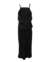 Vestido Midi Pétala - Preto en internet