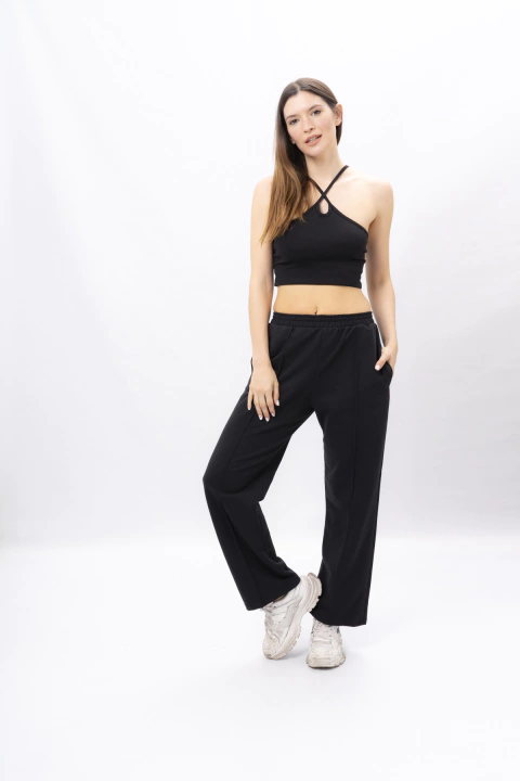 Pantalón palazzo rustico Juliette