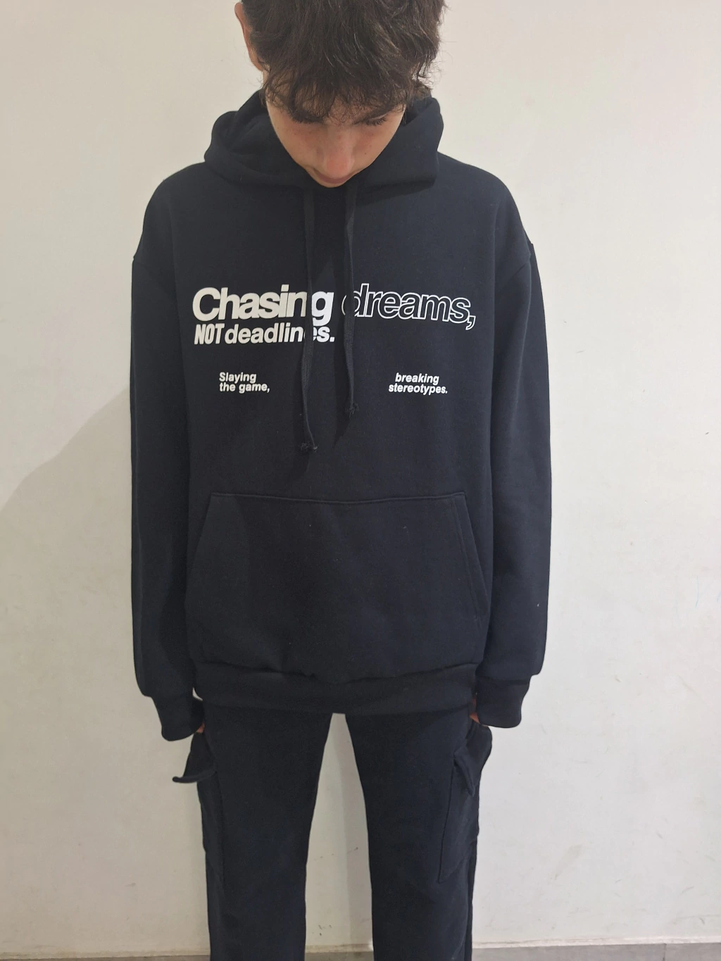 Buzo oversize frisado Chasing
