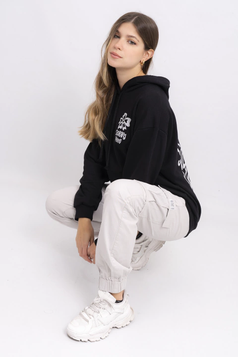 Pantalón cargo de gabardina Rebel