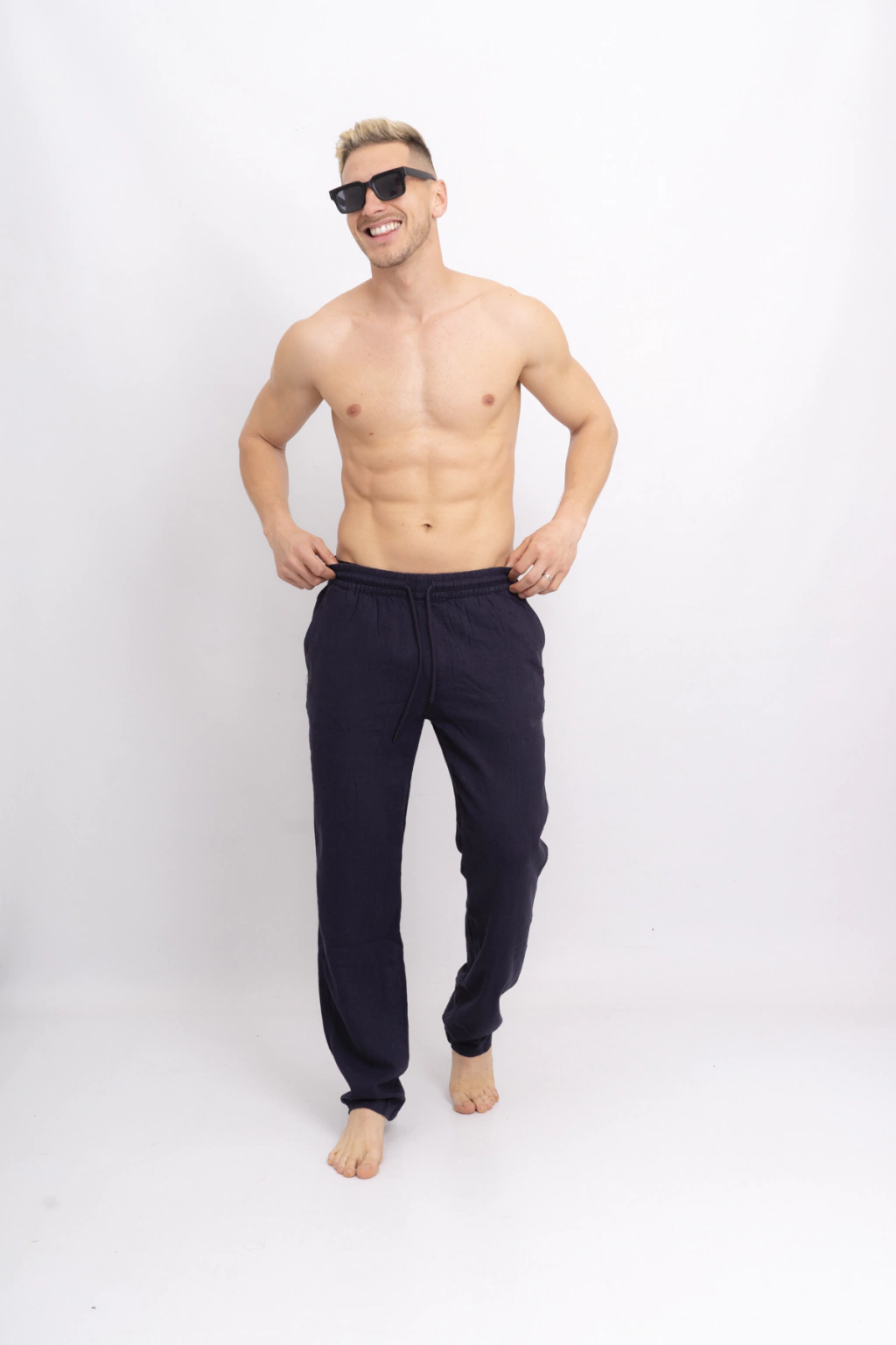 pantalón de lino