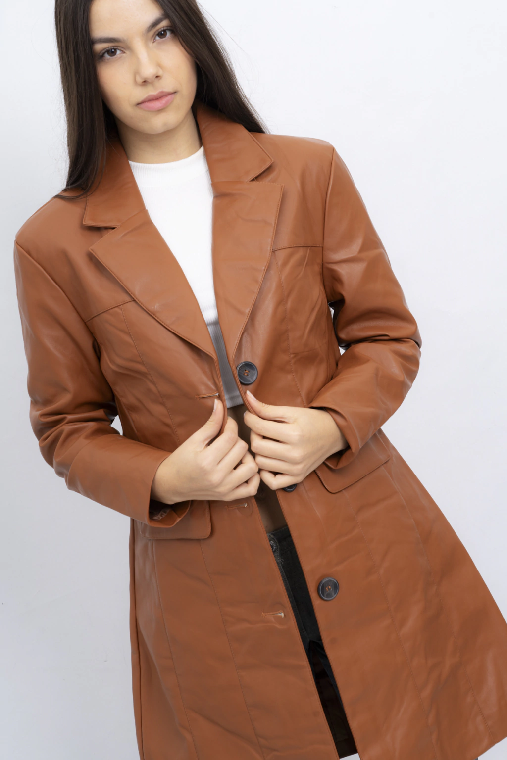 Trench de ecocuero