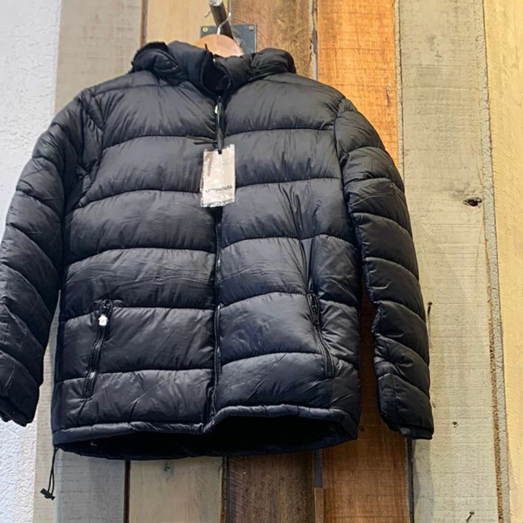 campera canelon con piel