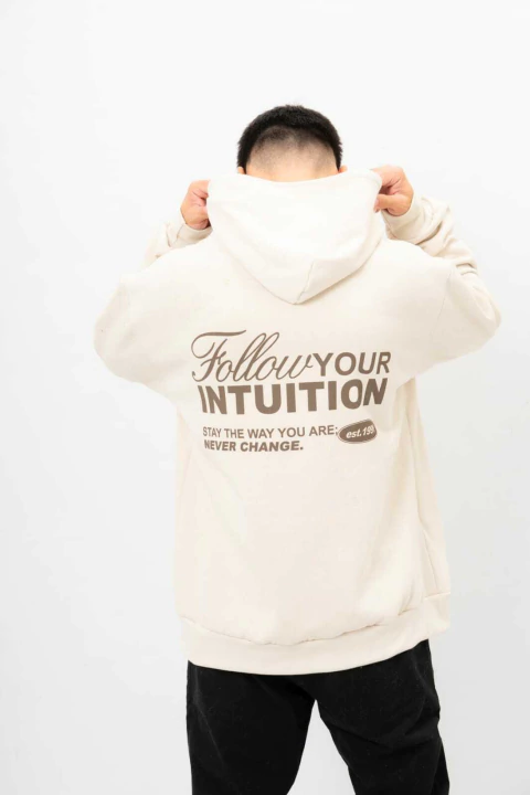 BUZO OVERSIZE DE FRISA FOLLOW