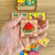 Jogo da memória de frutas, verduras e legumes - Feito de madeira