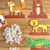 Tradicional jogo da forca animais - Feito de madeira - comprar online