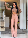 CALÇA FLARE NUDE