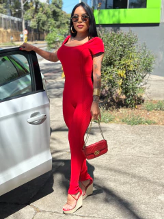 MACACÃO LARISSA VERMELHO