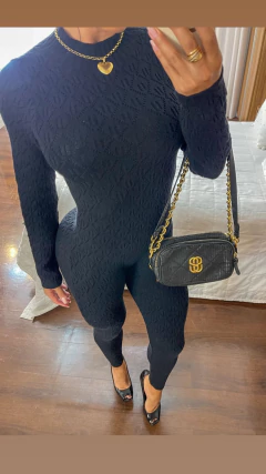 MACACÃO TRICÔ MODAL BLACK - comprar online