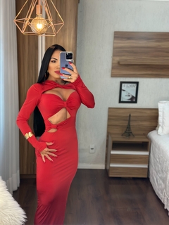 VESTIDO KEMILY RED - DasMorenas