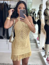 VESTIDO MADRID DOURADO
