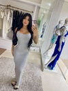 VESTIDO MAVIE CINZA