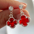 Aros Van Cleef Rojos
