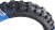Cubierta de moto 400 x 18 HF con diseño de banda de rodadura agresivo.