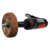 Herramienta porta discos con un disco de limpieza de cobre, ideal para pulido y desbaste.