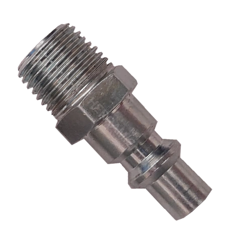Niple rosca macho 1/4 - enchufe acople 1/4 gas aire comprimido