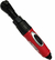 Llave crique neumática de 1/2 con selector de velocidad, color rojo y negro.