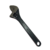 Llave inglesa de 10 pulgadas, color negro, con marca Katana.